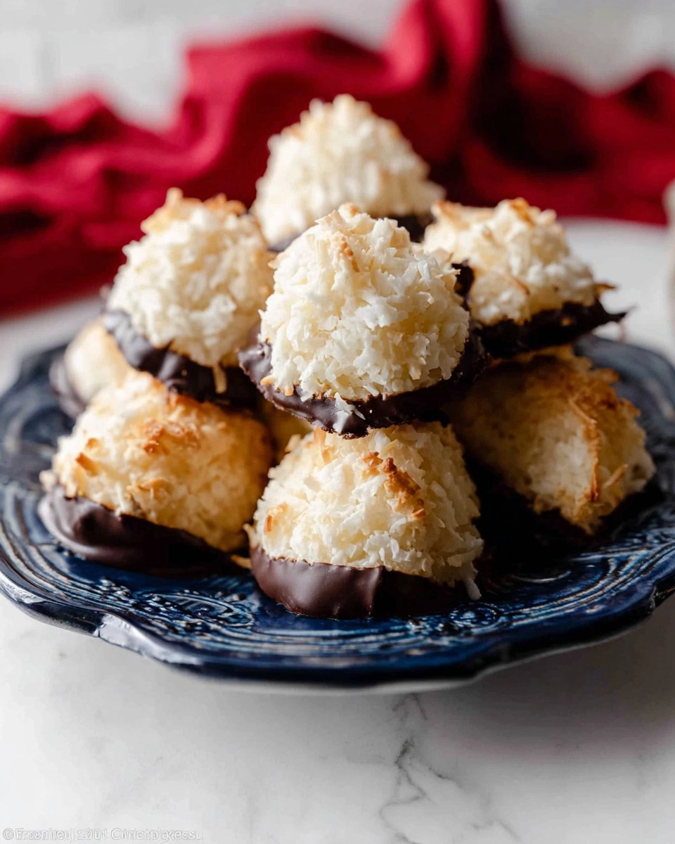 Valentine Coconut Macaroons