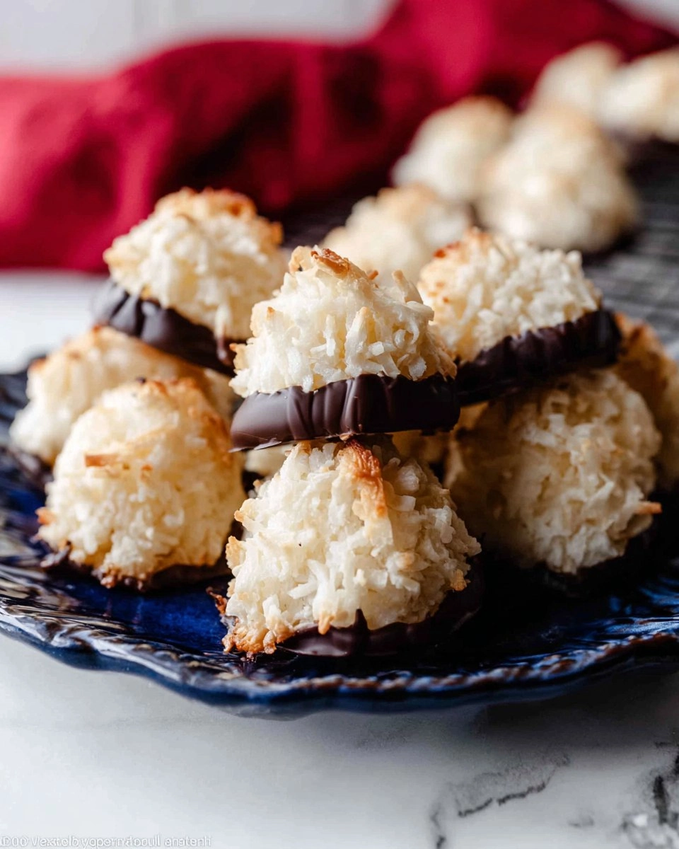 Valentine Coconut Macaroons