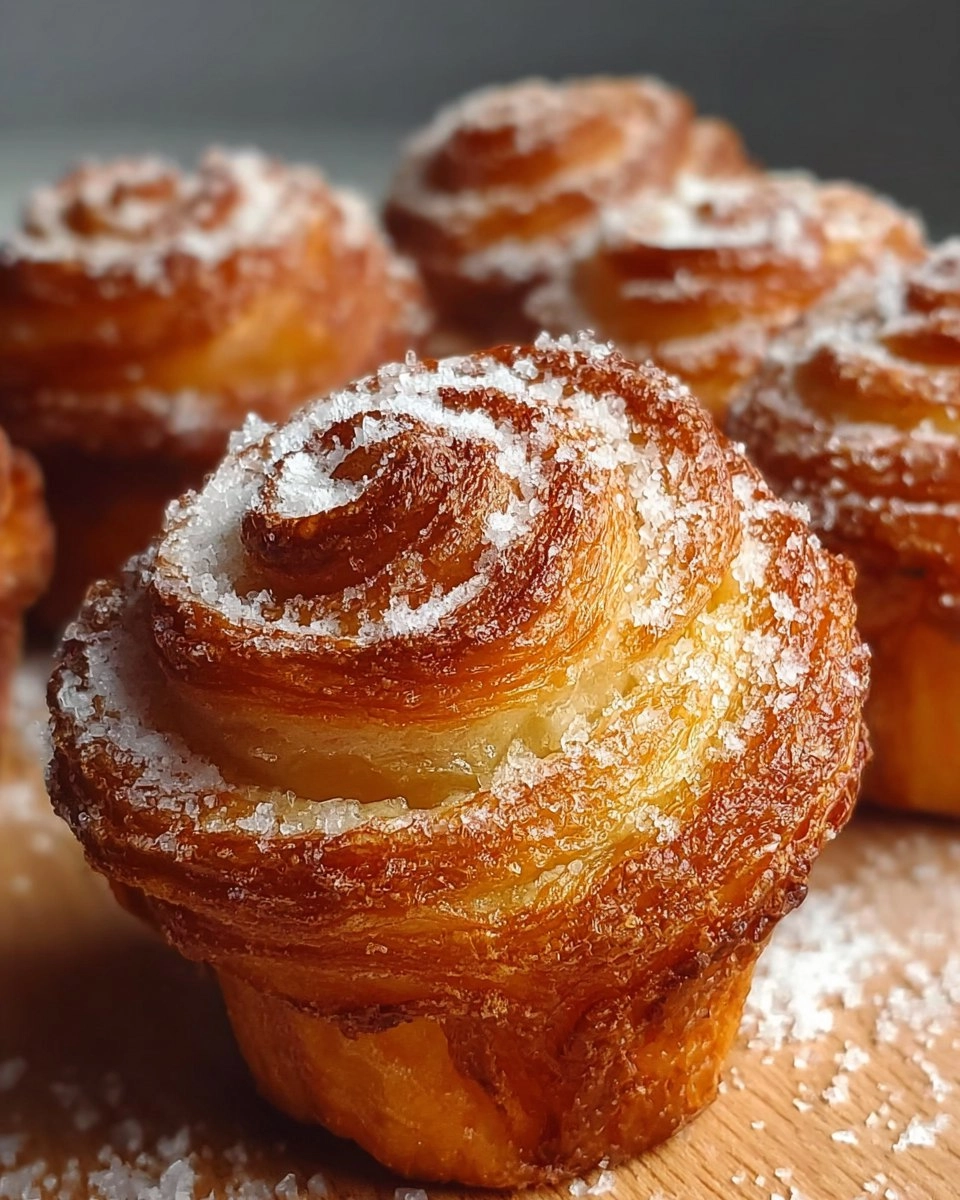 Valentine Delicious Cruffins with Cinnamon
