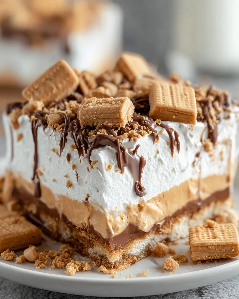 Valentine Peanut Butter Layered Delight