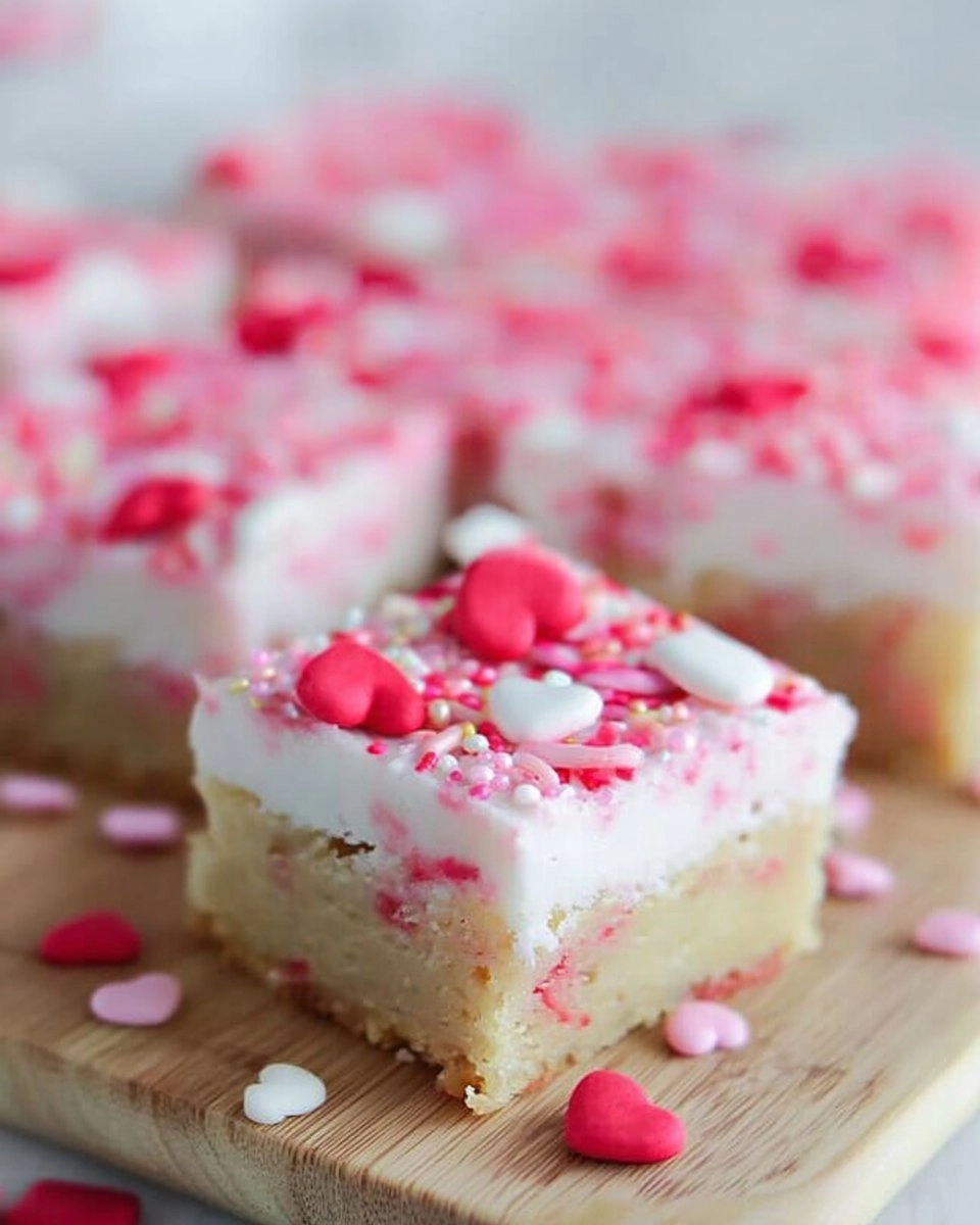 Valentine Sugar Cookie Bars