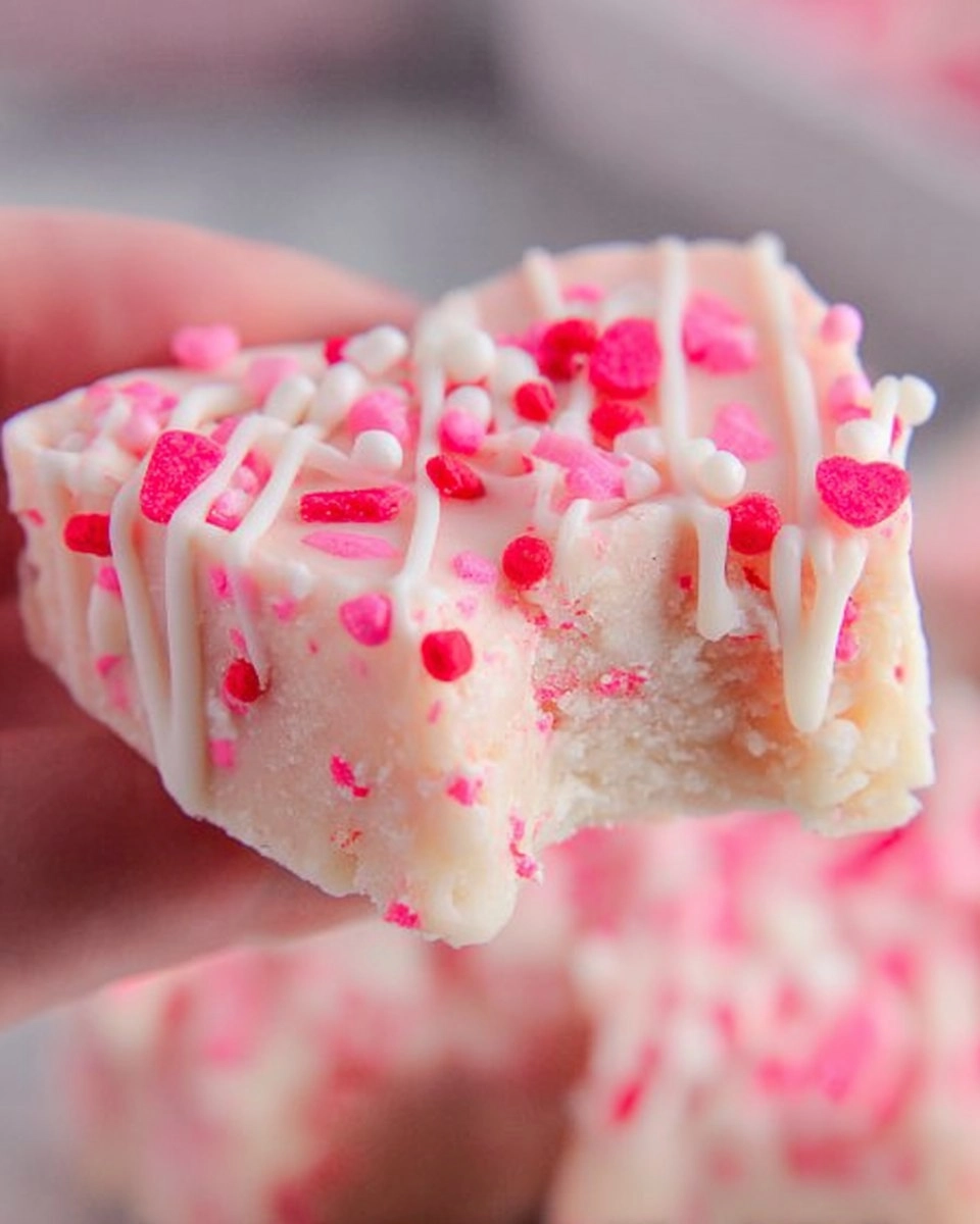 Valentine’s Day Sugar Cookie Fudge