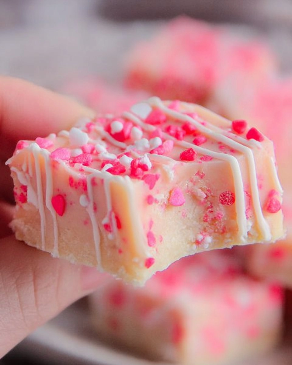 Valentine’s Day Sugar Cookie Fudge