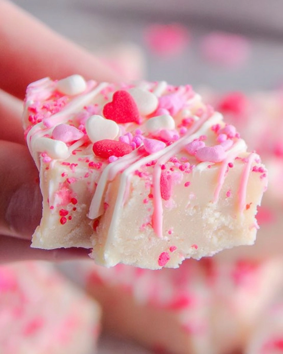 Valentine’s Day Sugar Cookie Fudge