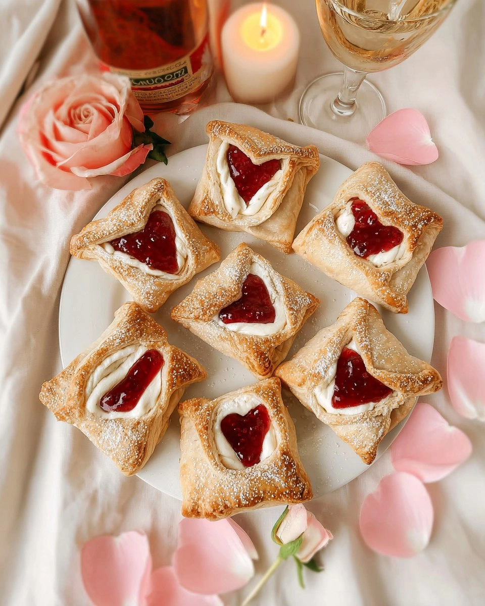 Valentines Love Letter Pastries