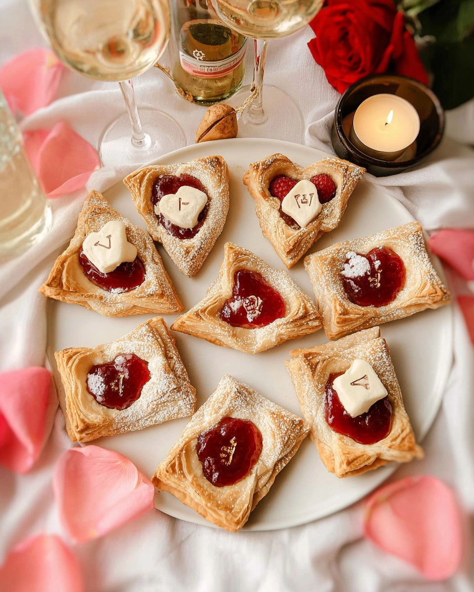 Valentines Love Letter Pastries