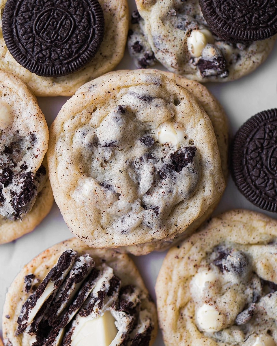 Christmas Cookies and Cream Cookies