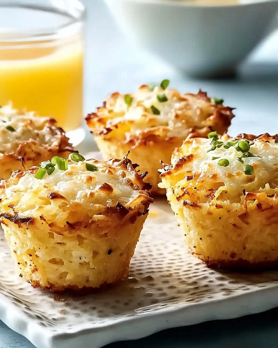Baked Parmesan Hash Brown Cups
