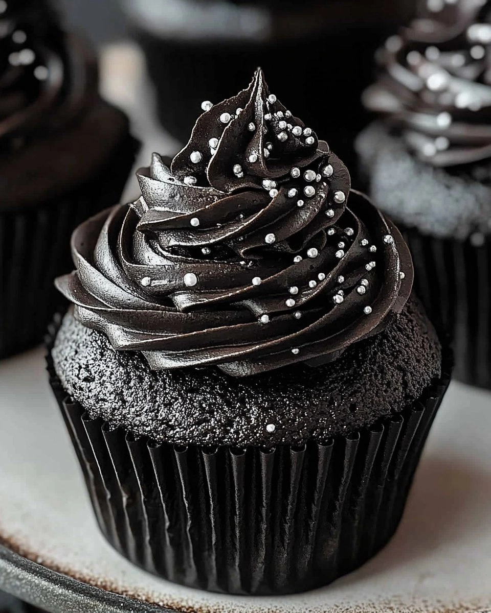 Black Cupcakes
