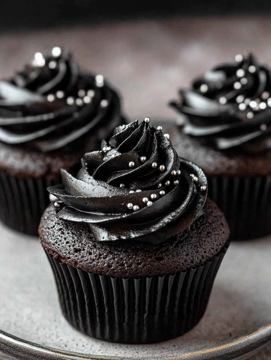 Black Cupcakes