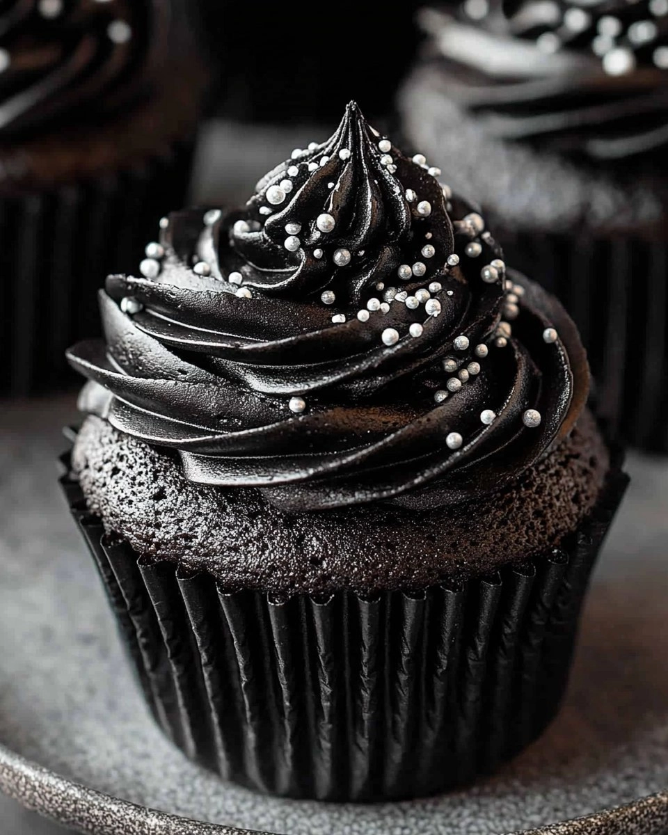 Black Cupcakes