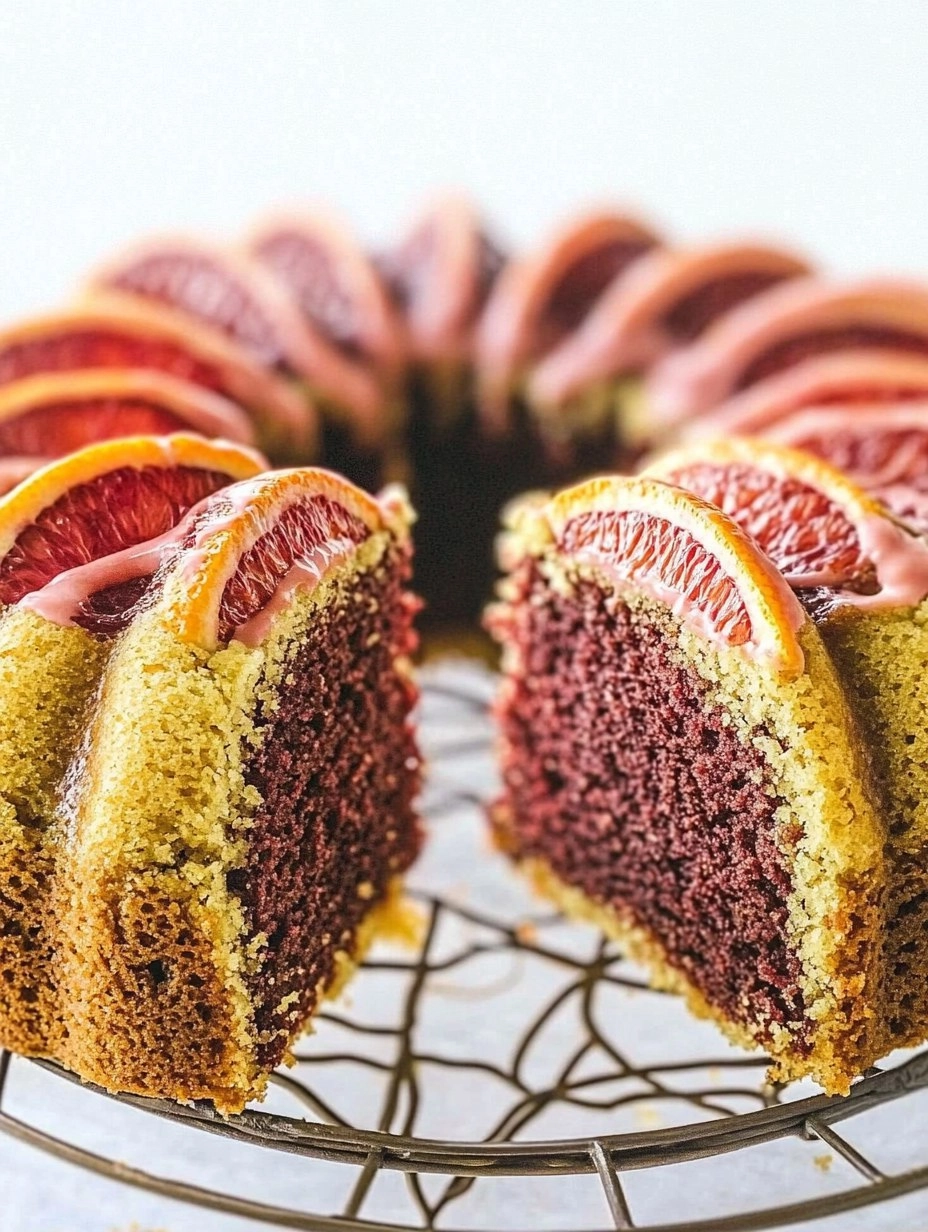 Blood Orange Coffee Cake