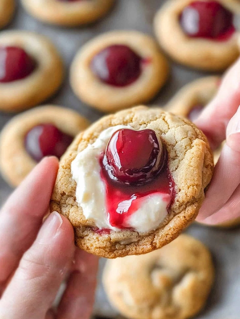 Cherry Cheesecake Cookies