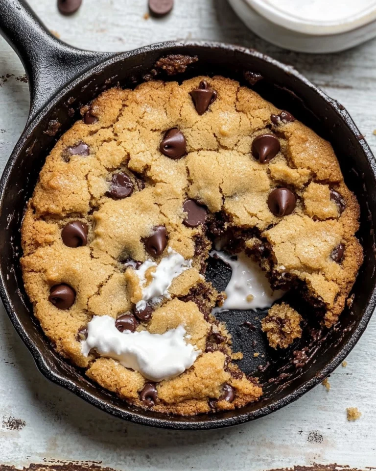 Chewy-Gooey-Chocolate-Chip-Skillet-Cookie-Recipe