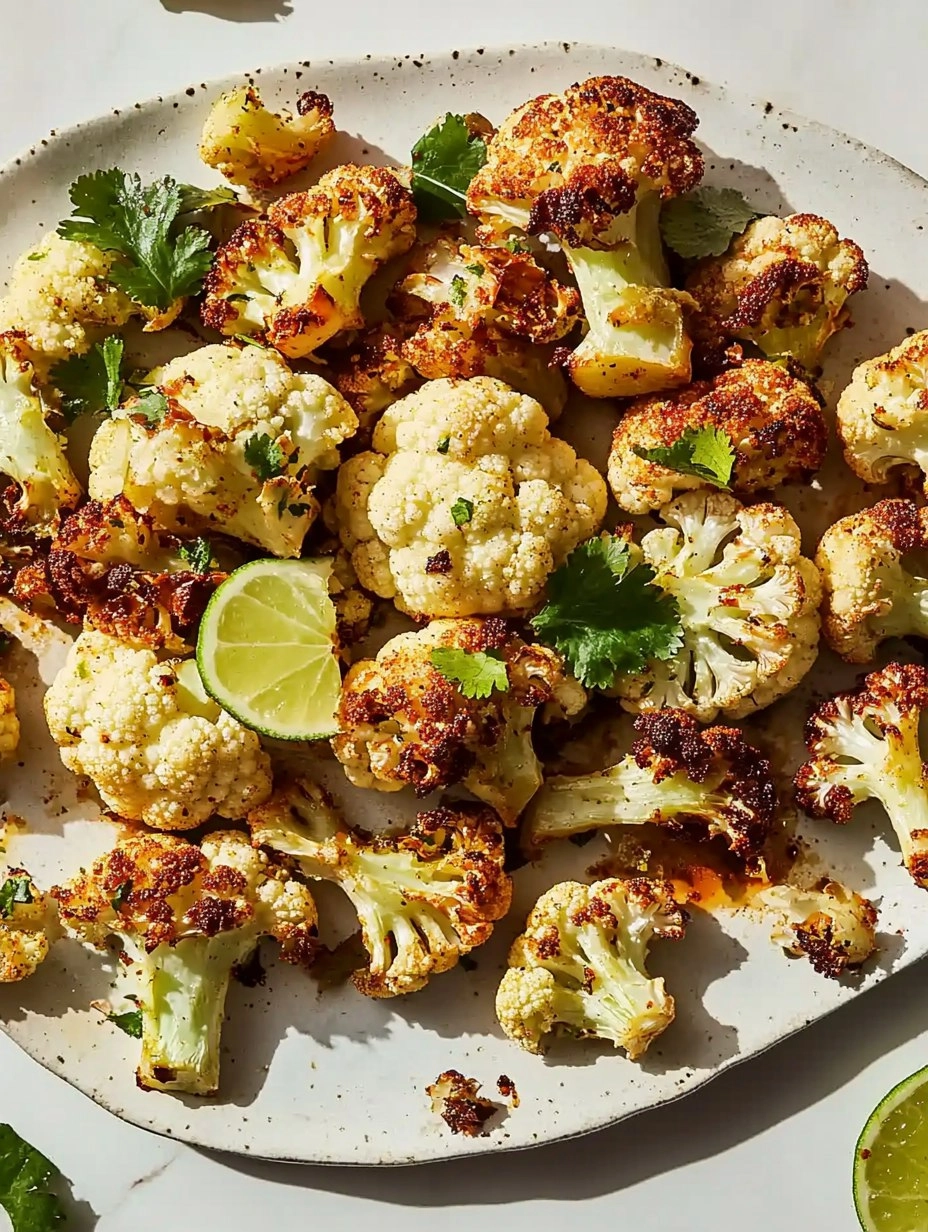 Chili Lime Roasted Cauliflower 81 Chili Lime Roasted Cauliflower