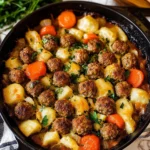 Classic-Meatball-Casserole-Recipe