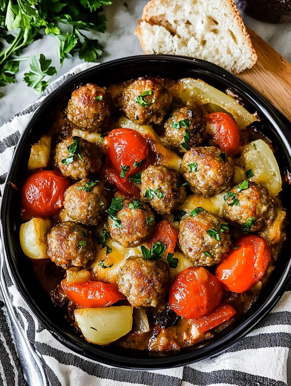 Classic Meatball Casserole 