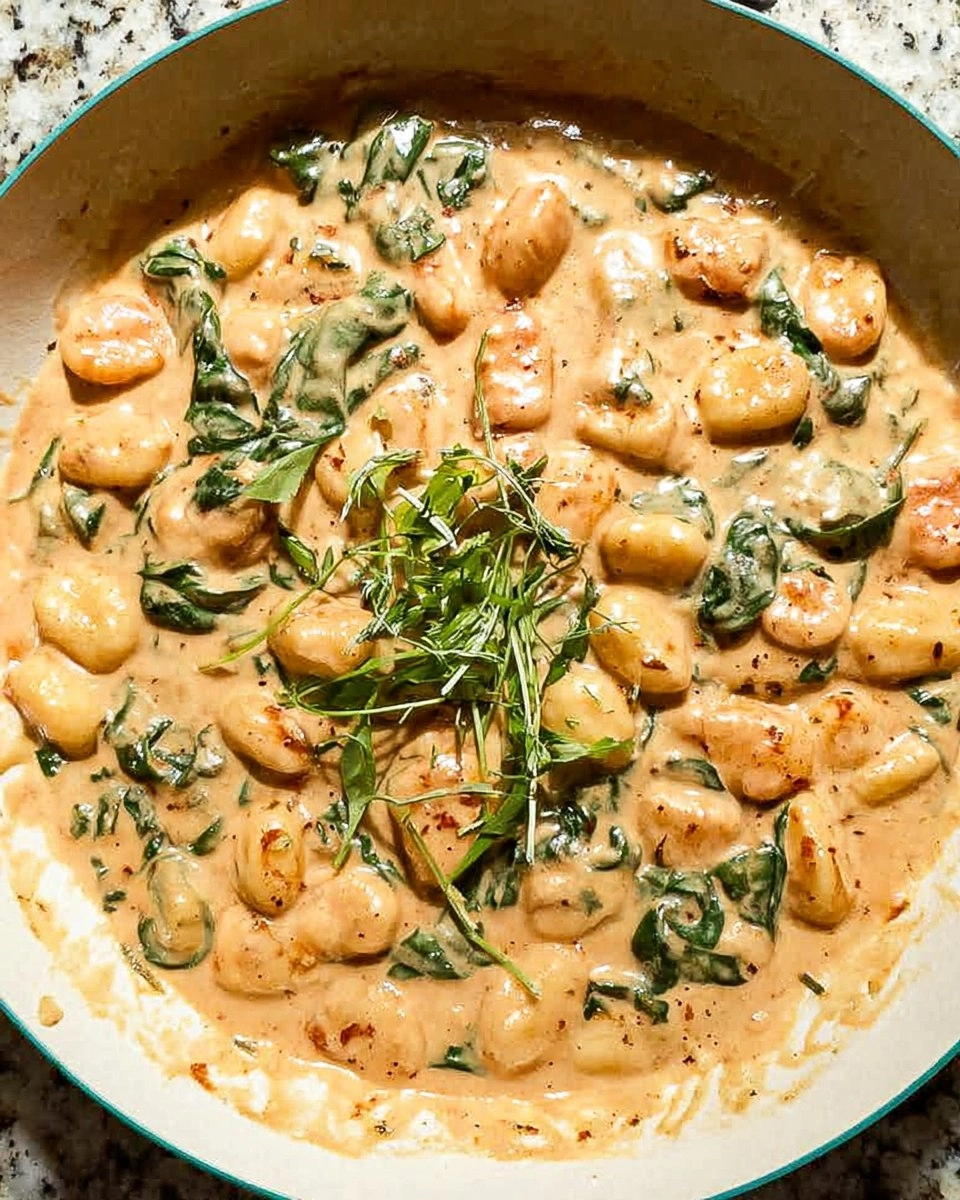 Creamy Tuscan Gnocchi