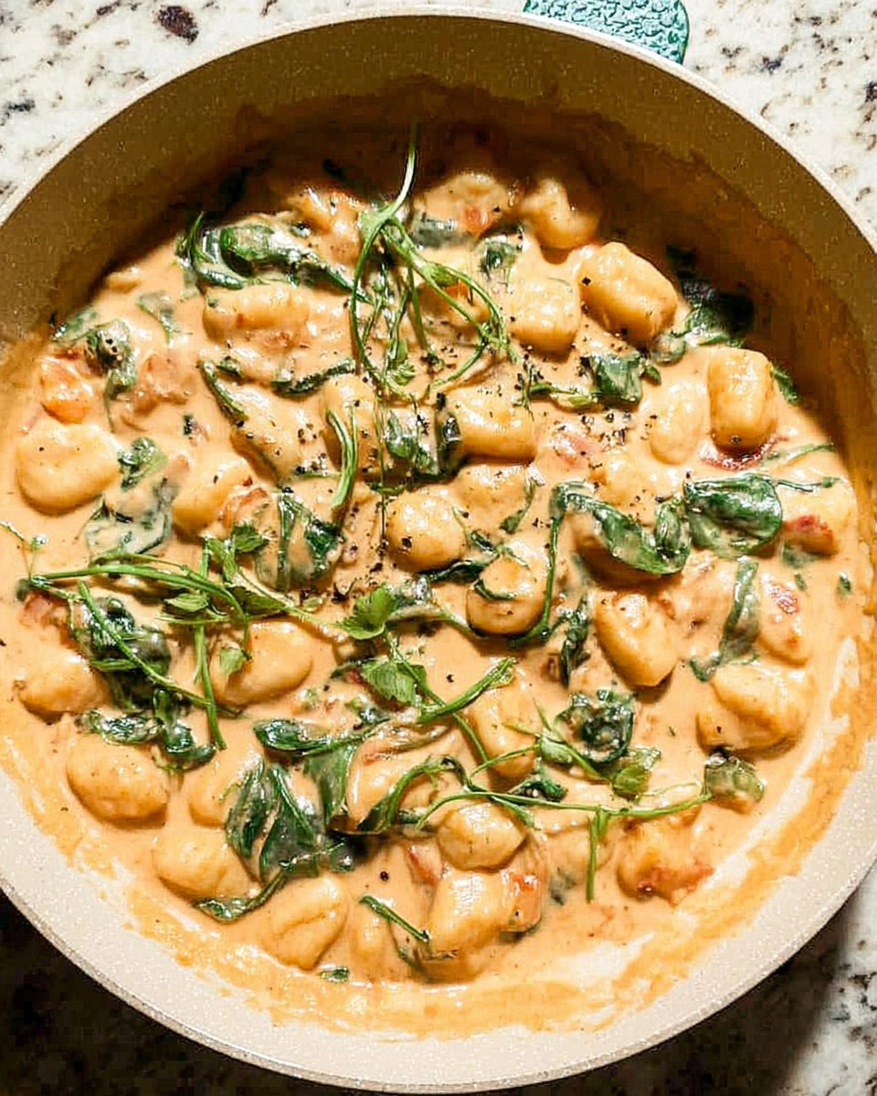 Creamy Tuscan Gnocchi