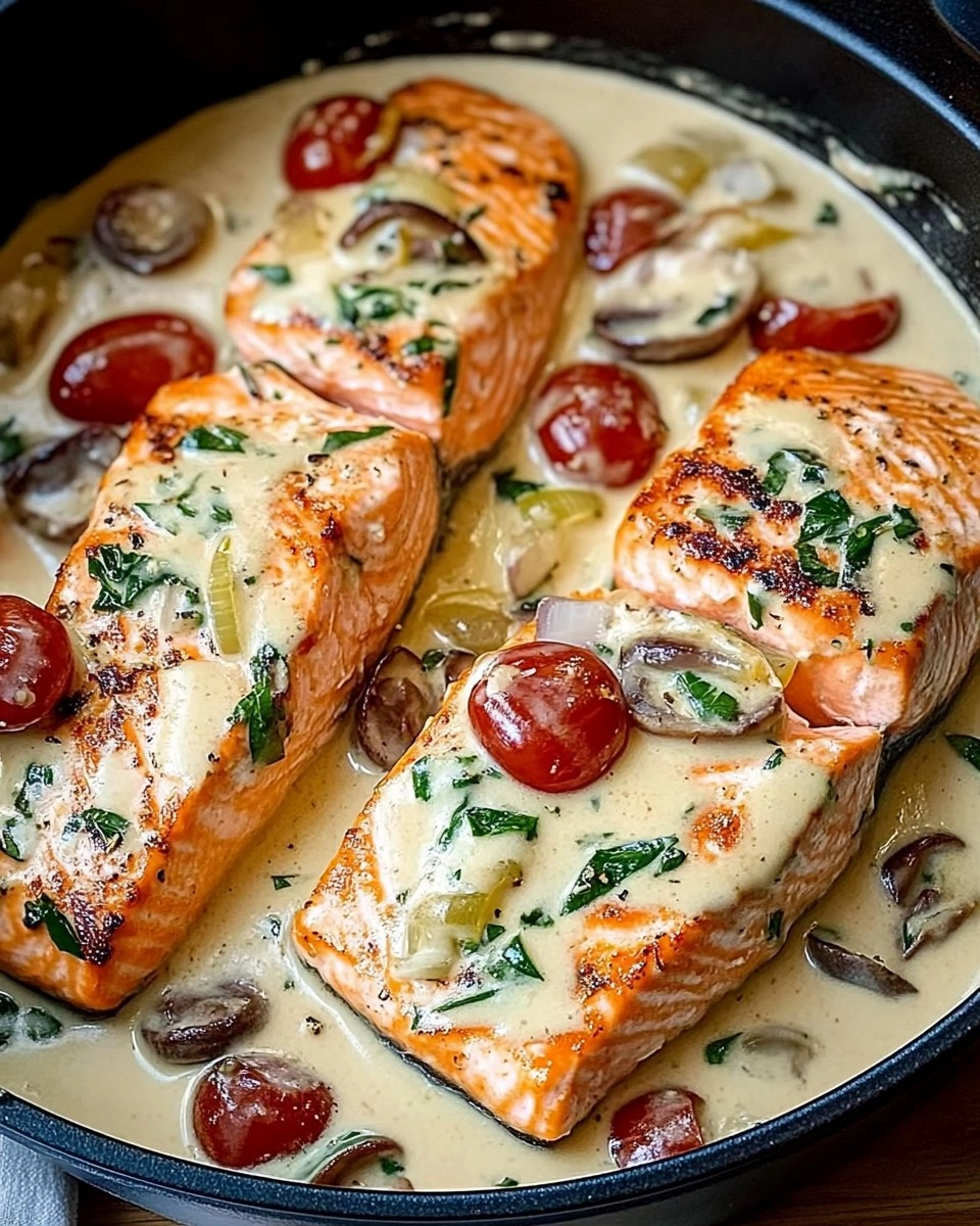Creamy Tuscan Salmon