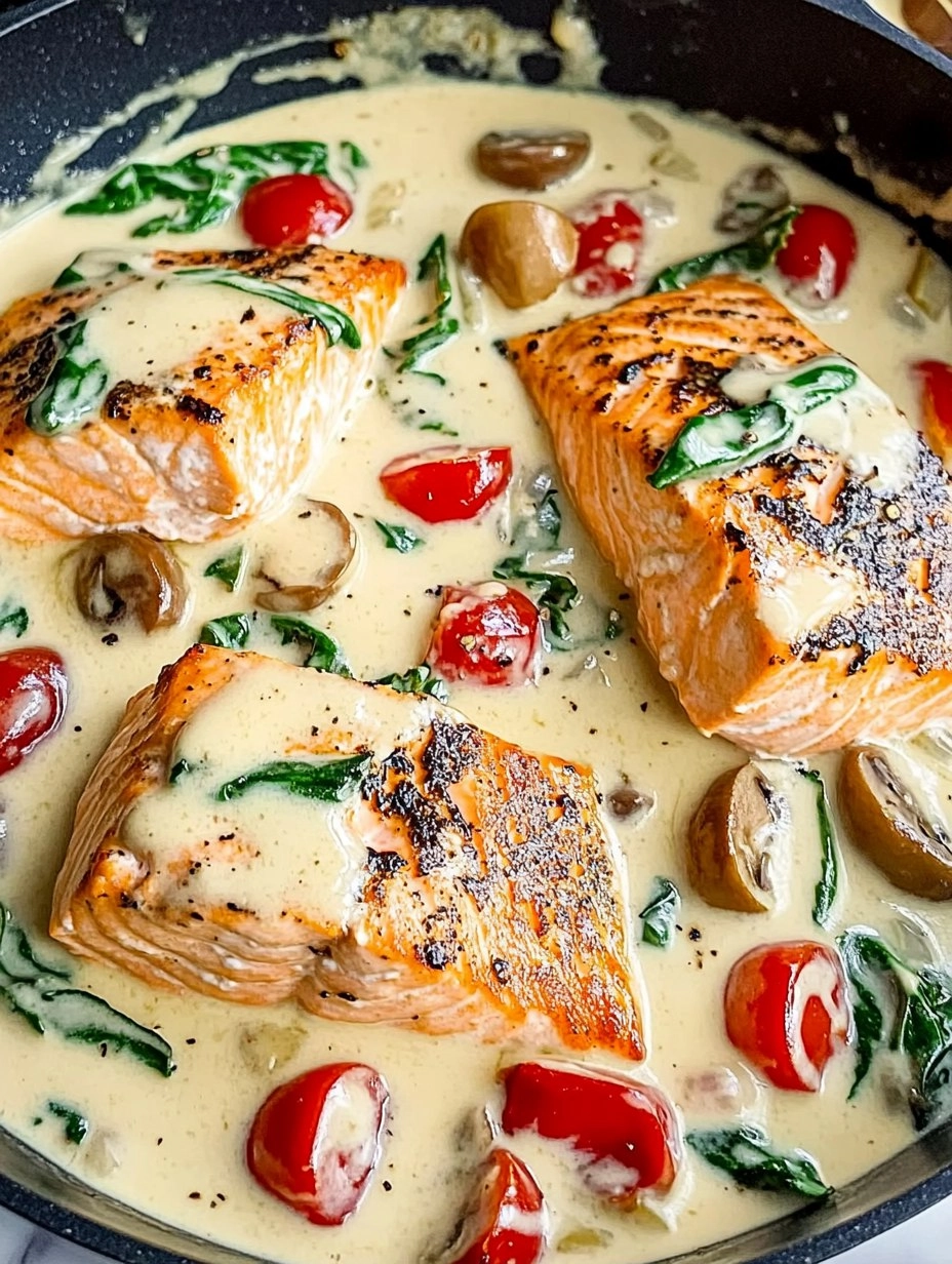 Creamy Tuscan Salmon