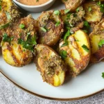 Crispy-Smashed-Potatoes-with-Garlic-Zaatar-Recipe