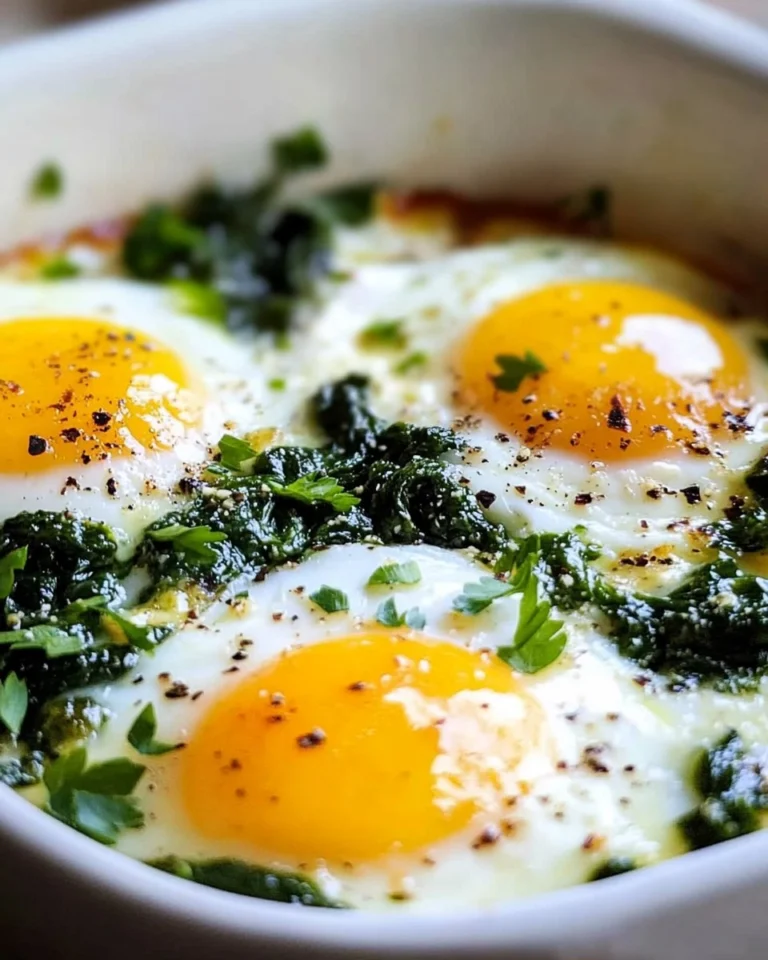 Easy-Baked-Eggs-Florentine-Recipe