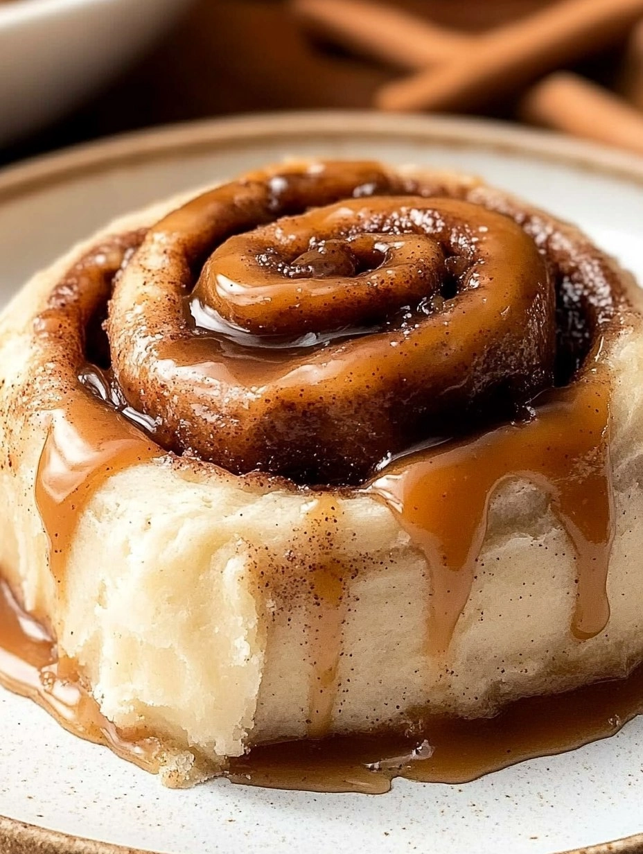 Easy Chai Cinnamon Rolls with Caramel | Bakery-Style