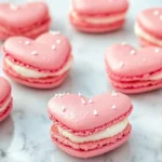 Galentine’s Brunch Foods : Heart-Shaped Macarons 133 Galentines-Brunch-Foods-Heart-Shaped-Macarons-Recipe