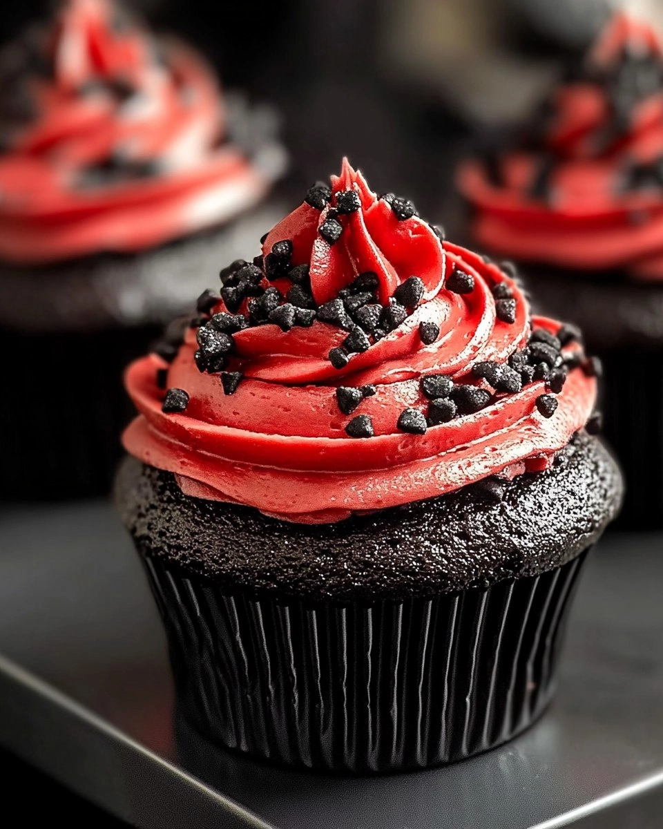 Goth Cupcakes