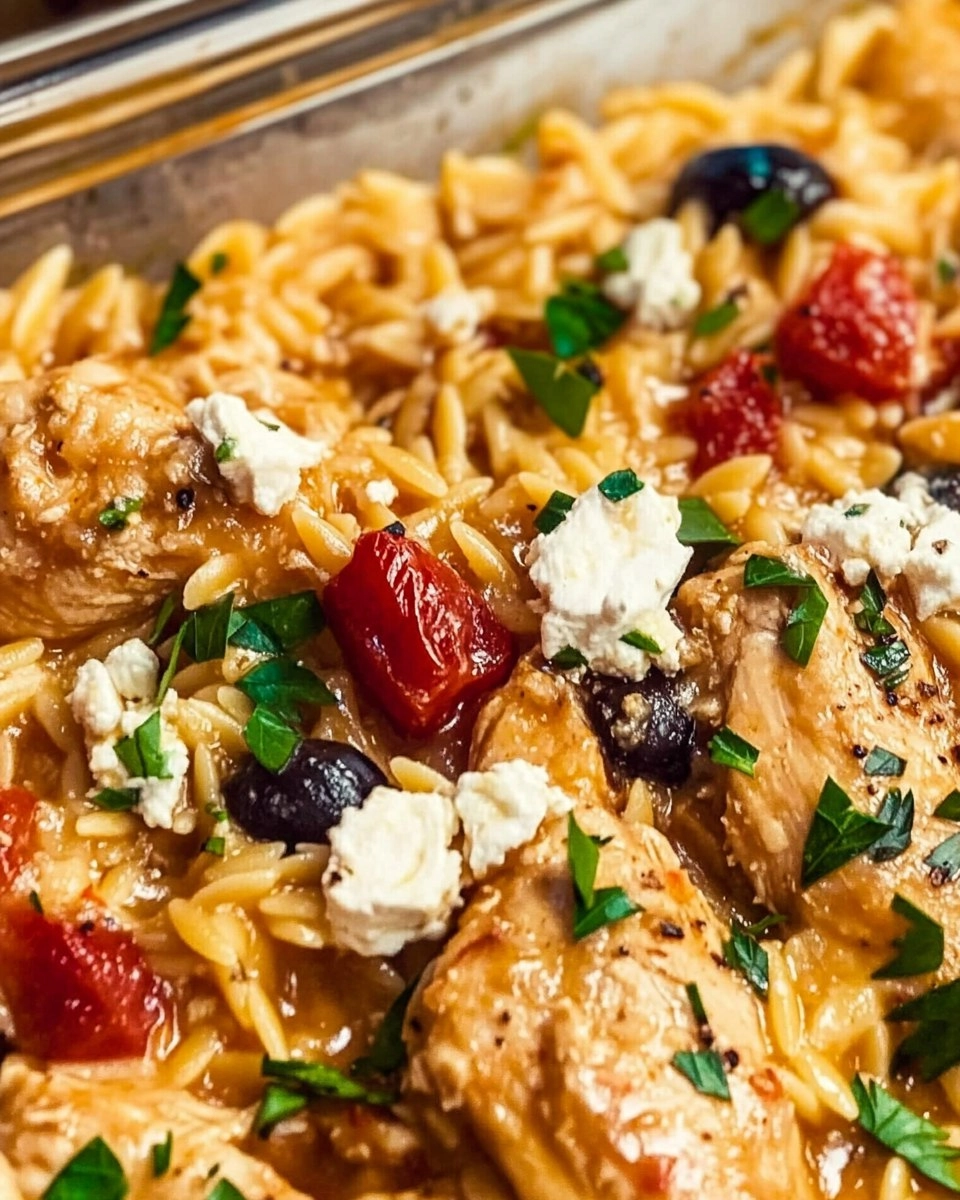 Greek Chicken and Orzo