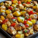 Hawaiian Chicken Sheet Pan 118 Hawaiian-Chicken-Sheet-Pan-Recipe