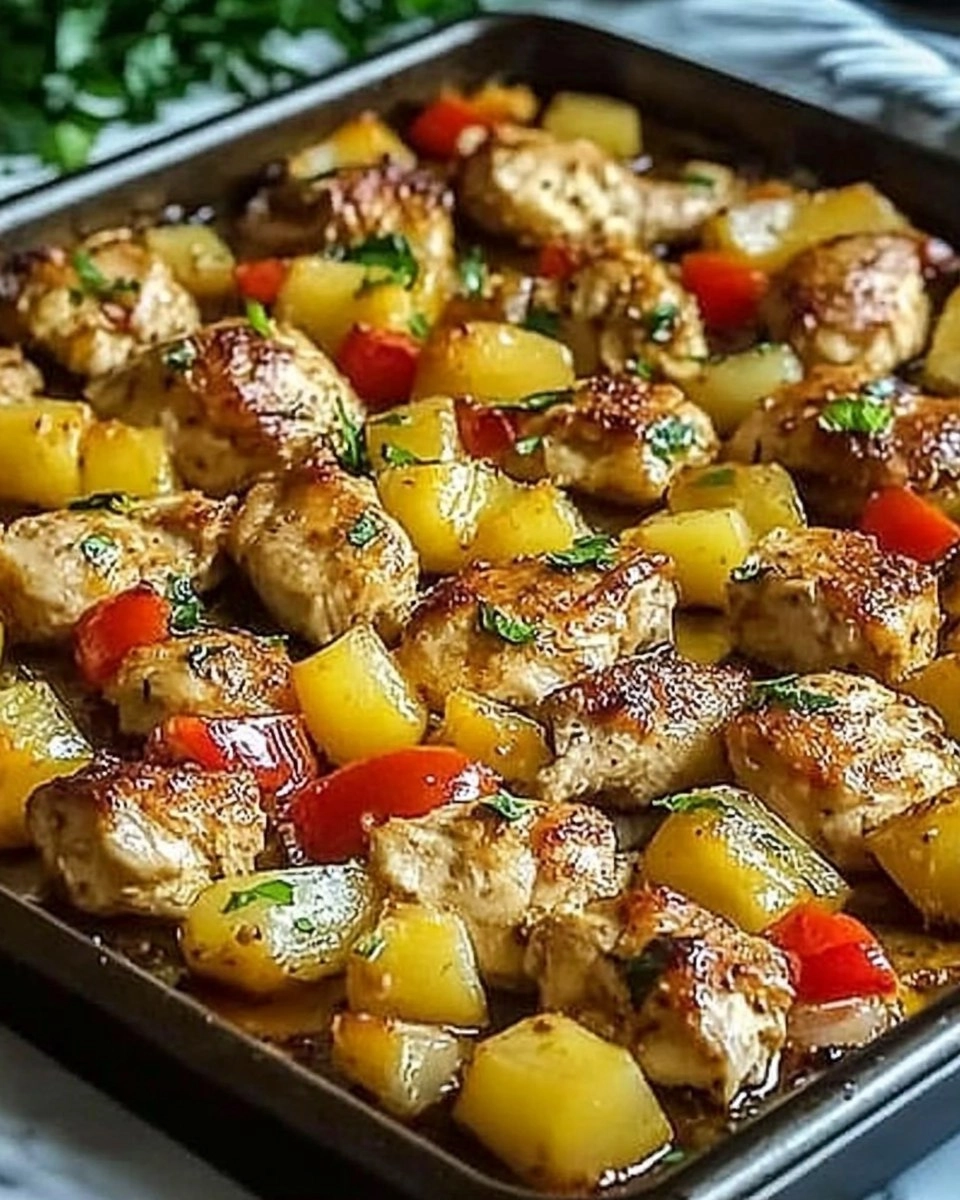 Hawaiian Chicken Sheet Pan 117 Hawaiian Chicken Sheet Pan