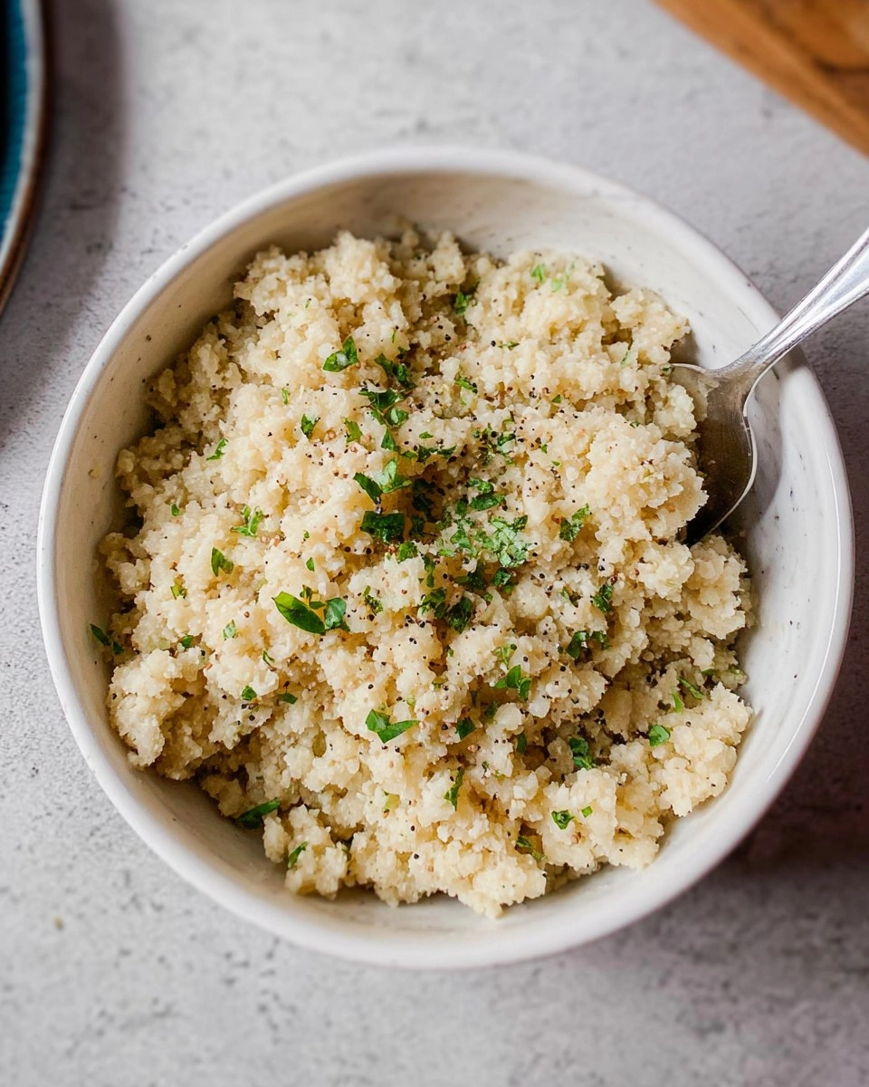 Healthy Creamy Coconut Cauliflower Rice