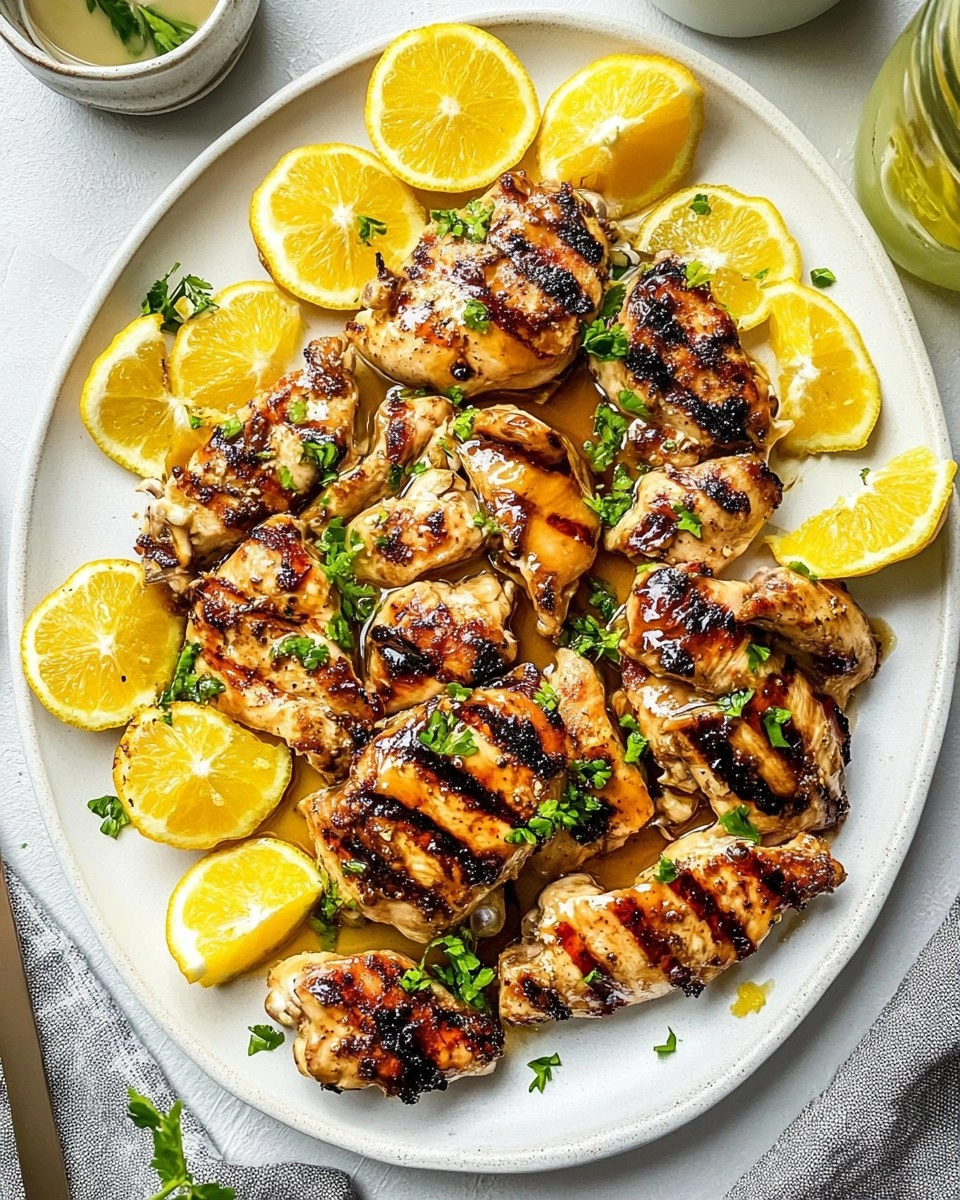 Healthy Grilled Citrus Chicken with Glaze