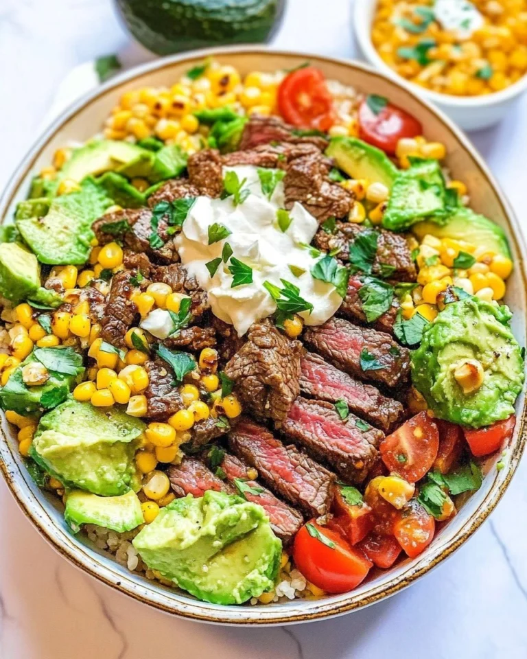 Healthy-Steak-Avocado-Corn-Bowl