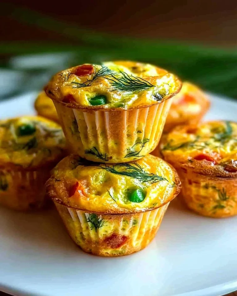 Mini-Frittata-Muffins-with-Dill-Recipe