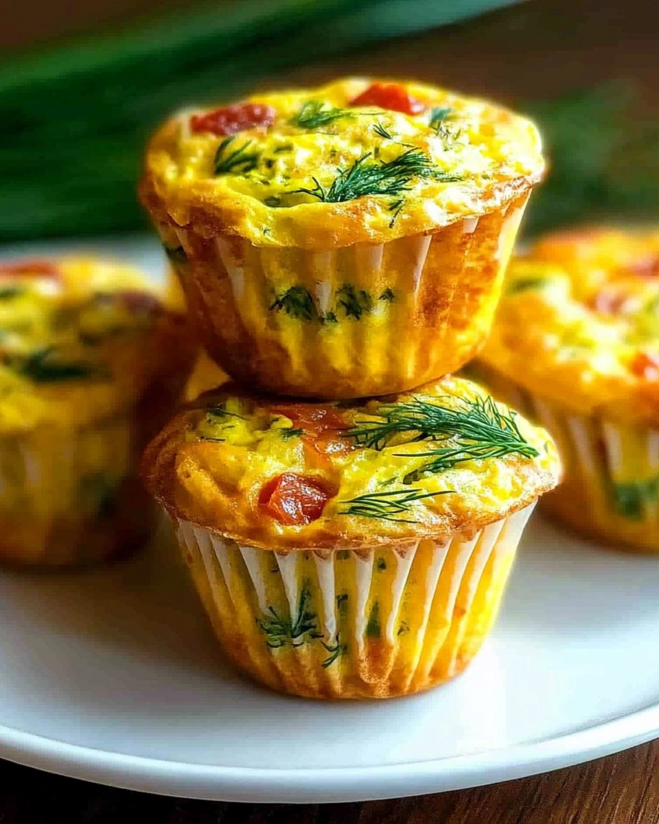 Mini Frittata Muffins with Dill 72 Mini Frittata Muffins with Dill