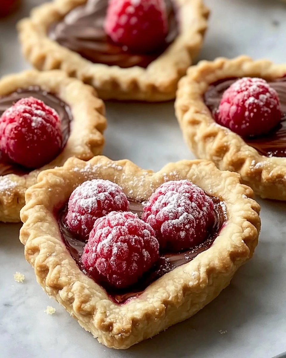 Raspberry Nutella Heart Pies 97 Raspberry Nutella Heart Pies