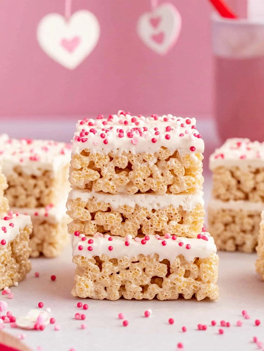 Rice Krispie Treats for Valentine 81 Rice Krispie Treats for Valentine