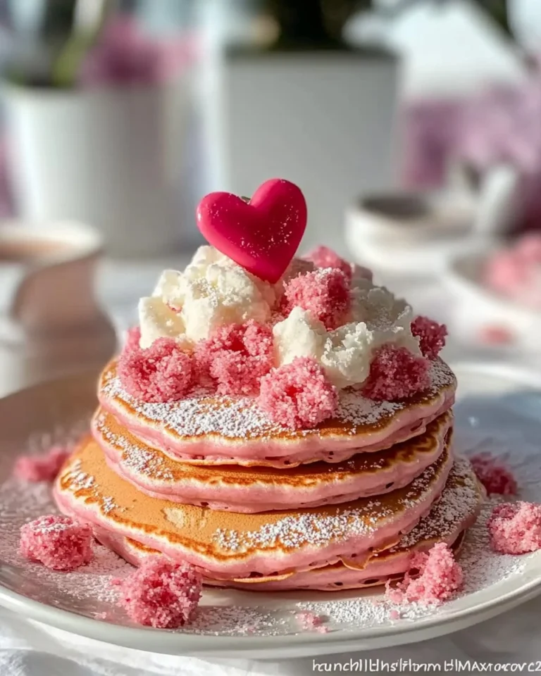 Romantic-Brunch-Ideas-Pink-Pancakes-Recipe