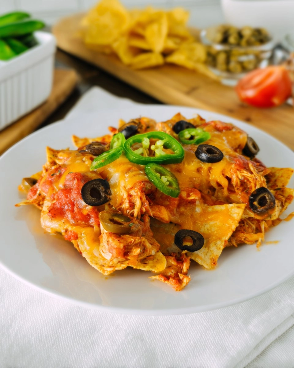 Set-It-and-Forget-It Crockpot Chicken Nachos