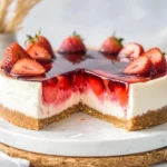 Strawberry-Jelly-Cheesecake-Recipe