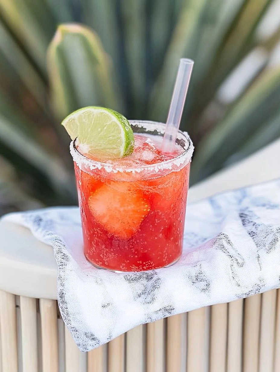 The Best Strawberry Tequila Sodas