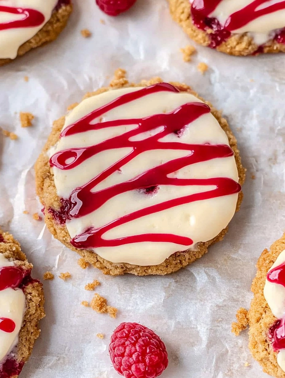 The best Crumbl Raspberry Cheesecake Cookies EVER!