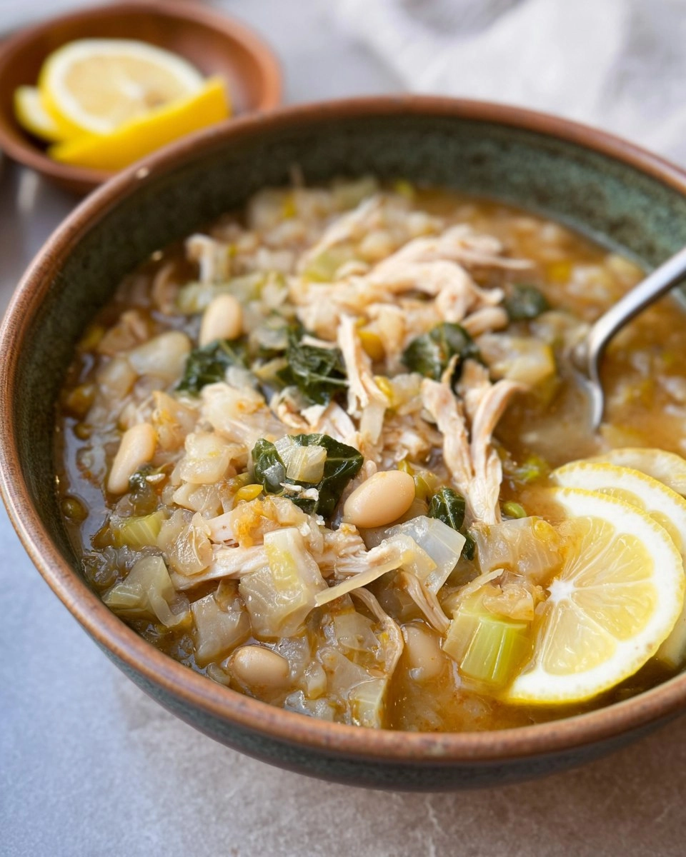 Top Chicken Cabbage and White Bean Soup