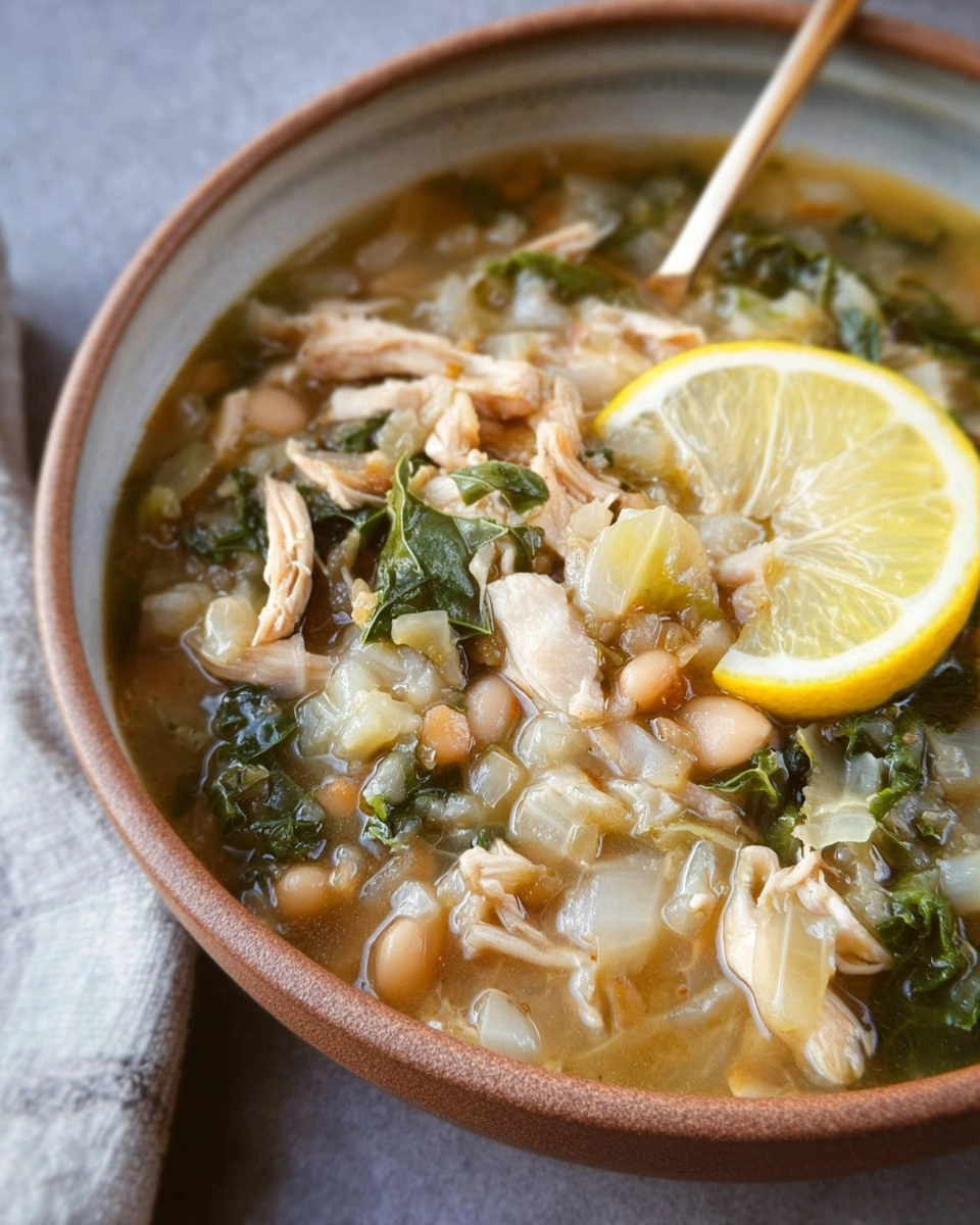 Top Chicken Cabbage and White Bean Soup