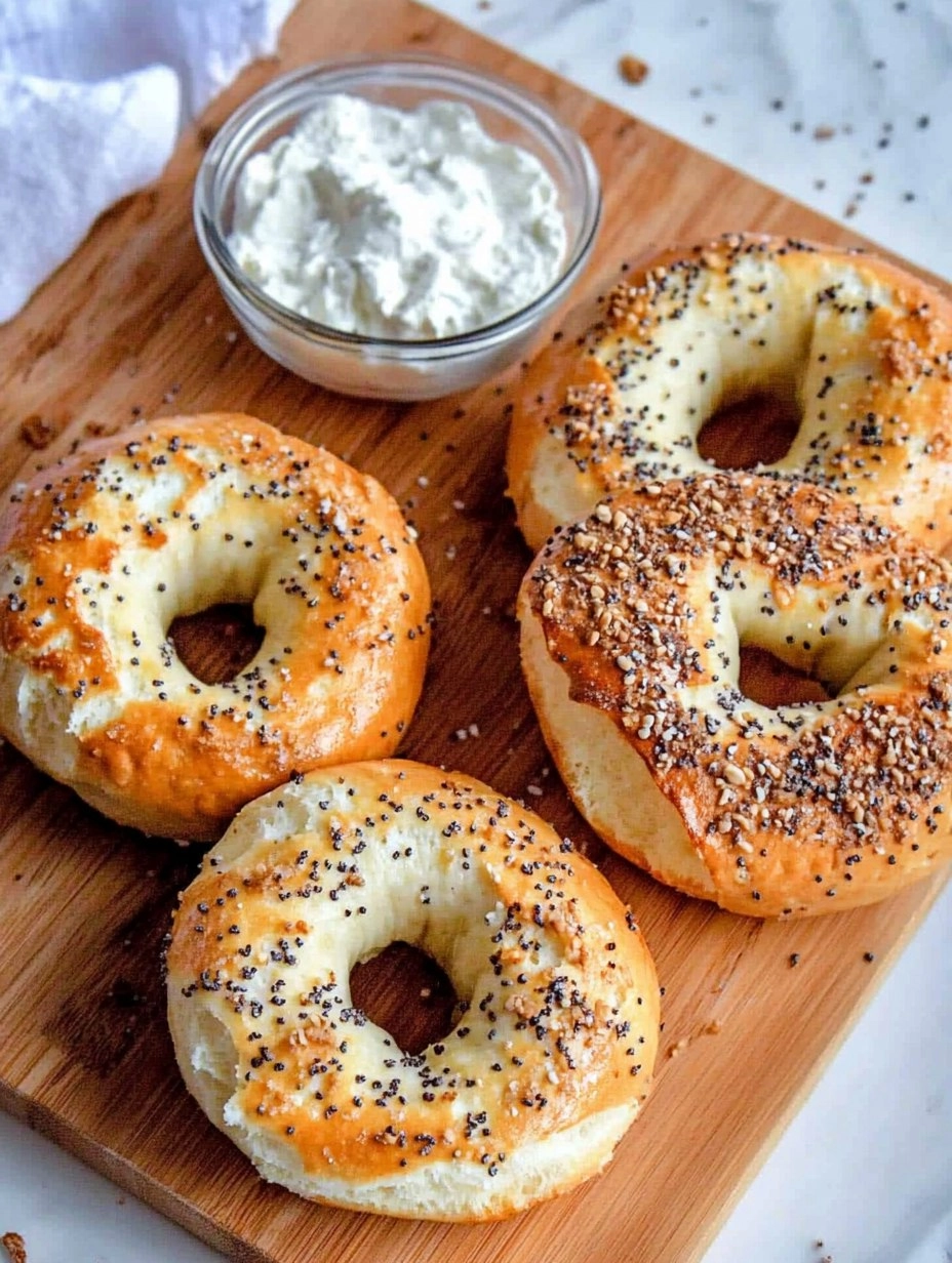 Valentine 2 Ingredient Bagel