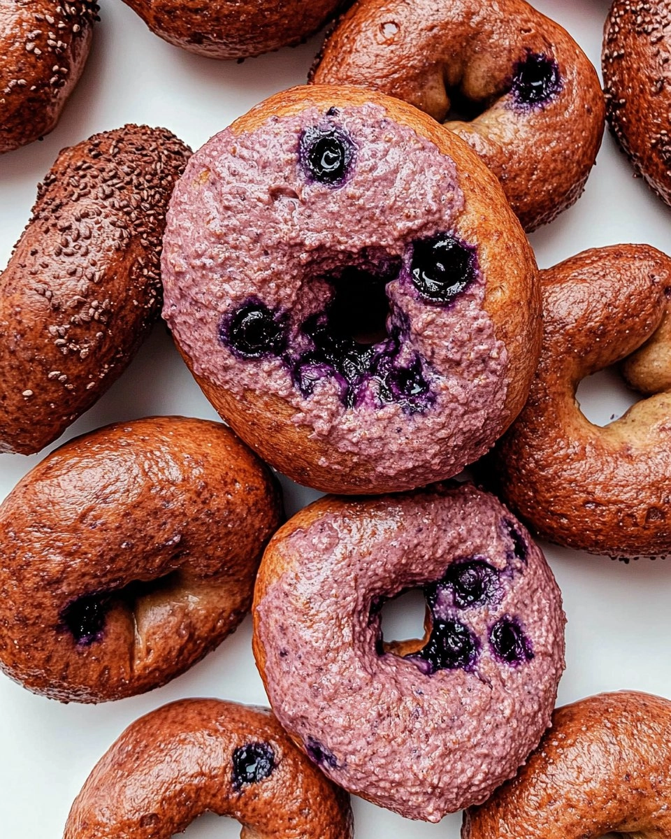 Valentine Homemade Blueberry Bagels (Real Flavor) 122 Valentine Homemade Blueberry Bagels (Real Flavor)