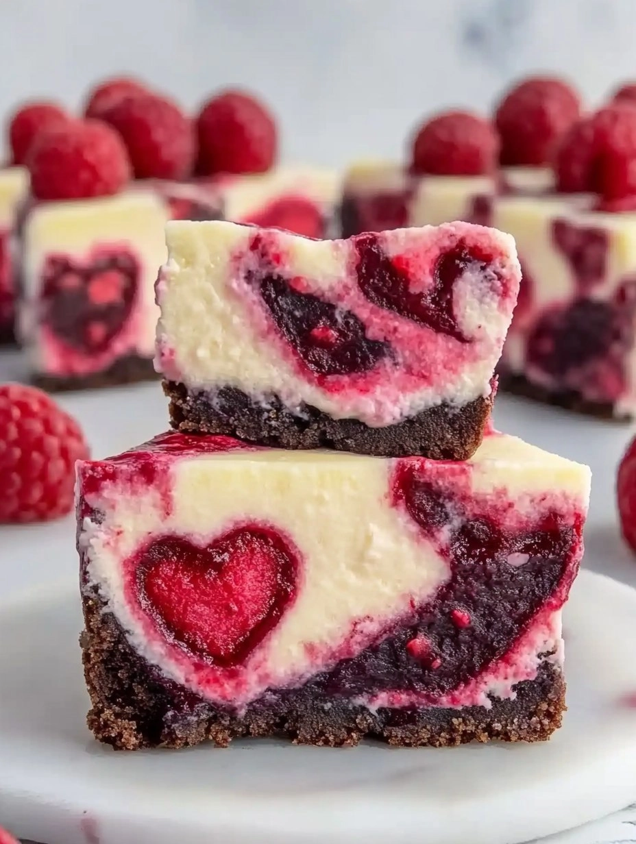 Valentine Raspberry Swirl and Cheesecake Topping)